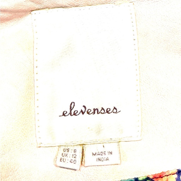 Anthropologie Elevenses Fitted Leather Jacket - Picture 4 of 9